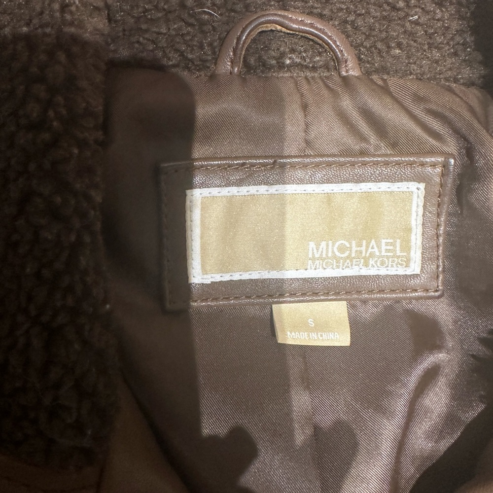Brown Michael Kora Leather Jacket - image 2